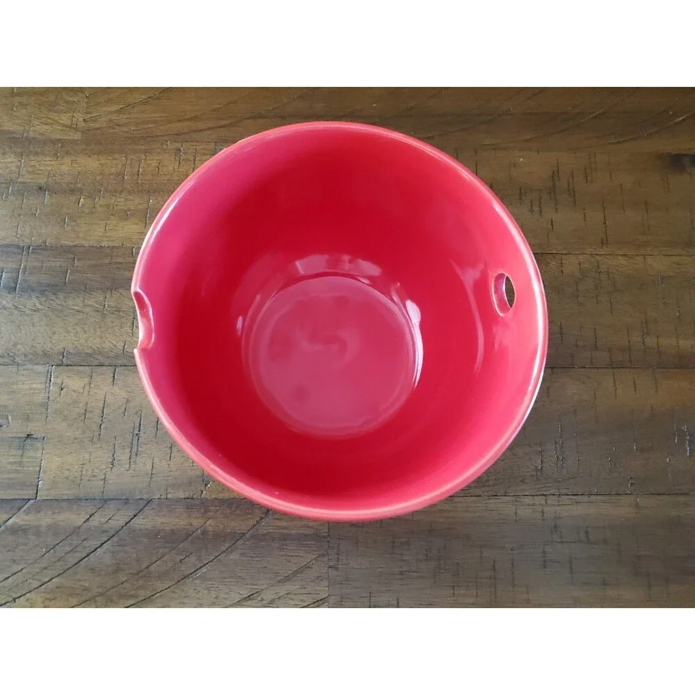 NEW Hot Like My Sriracha Ramen Noodle Red Ceramic Bowl